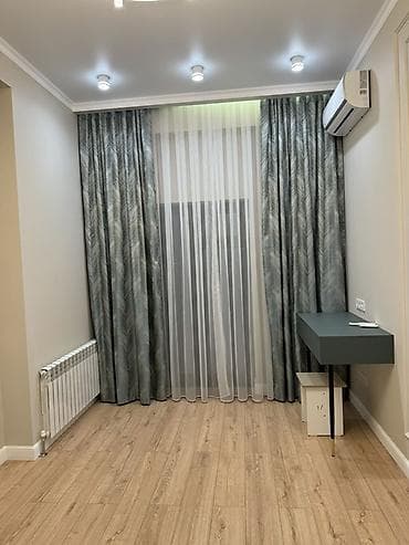 шторы и покрывало: Комплект штор, С тюлем в комплекте, Готовое изделие, Для спальни — 1