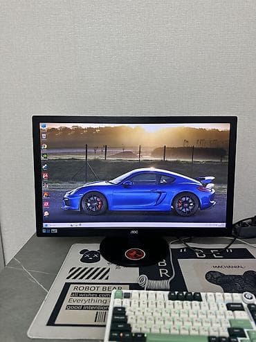 mac studio: Монитор, AOC, Б/у, LED, 26" - 27" — 1