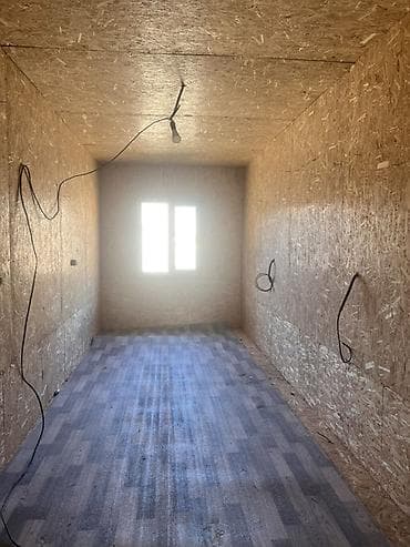 Кантинер Сатылат 12м /6 м жери жасалган 
Марской