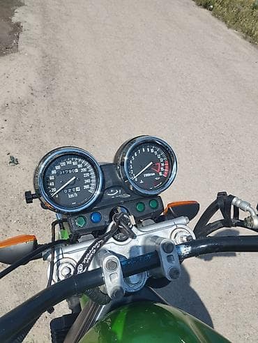 электро багги: Классический мотоцикл Suzuki, 600 куб. см, Бензин, Взрослый, Б/у — 9