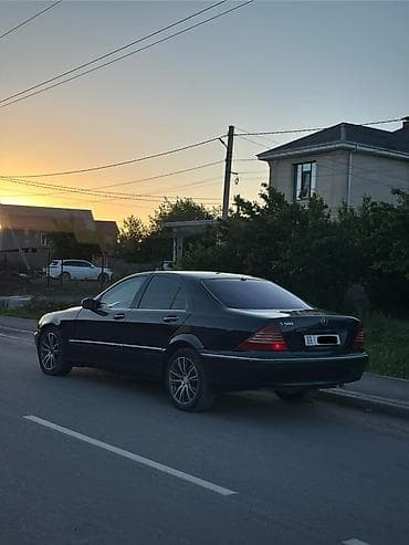 мерседес бенц с: Mercedes-Benz S-Class: 2000 г., 5 л, Автомат, Бензин, Седан — 6