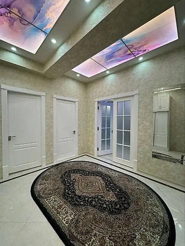 балыкчы суточная квартира: 3 комнаты, Душевая кабина, Постельное белье, Кондиционер — 6