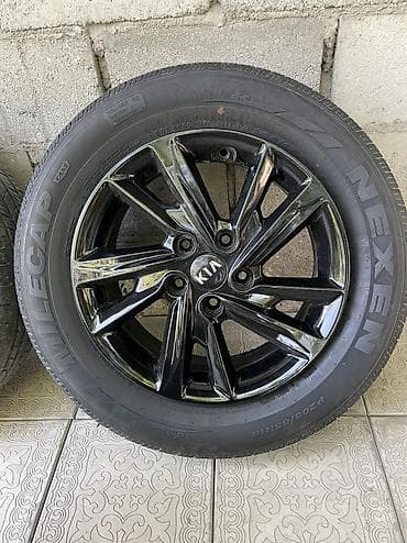 Литые Диски R 16 Hyundai, Комплект, отверстий - 5, Б/у — 4
