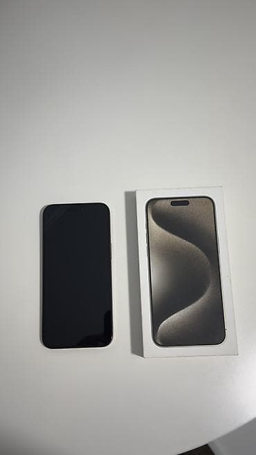 ios 8: IPhone 15 Pro, Б/у, 128 ГБ, Natural Titanium, Коробка, 85 % — 5