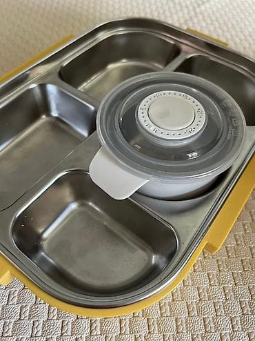 шуруповерт новый: Ланчбокс из нержавеющей стали Бесплатная доставка по городу В — 3