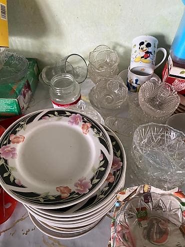 Посуда: Набор кухонной посуды и утвари Состав: - Большая алюминиевая — 8