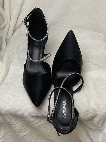 Туфли-лодочки CATWALK на шпильке - Цвет: черный - Форма носка: острый