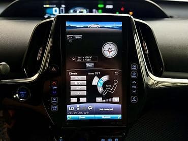 carplay android: Toyota Prius: 2016 г., 1.8 л, Вариатор, Электромобиль, Хэтчбэк — 10