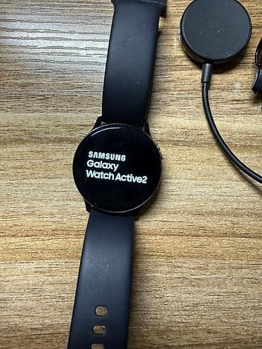 Смарт-часы: Samsung Galaxy Watch 2.Смарт‑часы с круглым корпусом и черным — 5