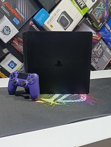 Техника жана электроника: Продается очередная playstation 4 slim с красивым фиолетовым — 3