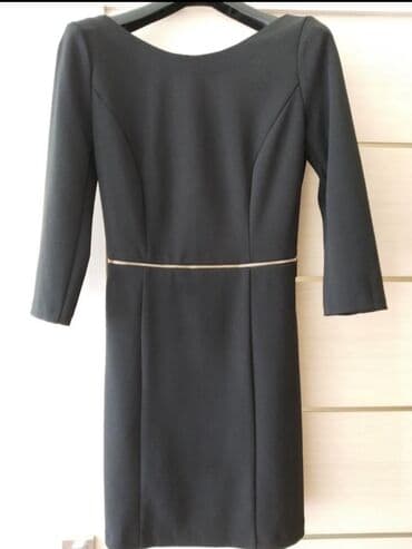 высокооплачиваемая работа для девушек бишкек: Повседневное платье, Осень-весна, Короткая модель, S — 6