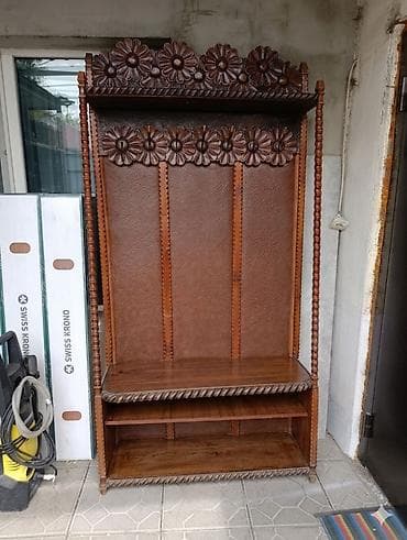 прихожеа: Гарнитур для прихожей, Обувница, Дерево, цвет - Коричневый — 1