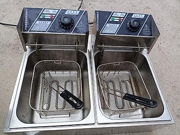 бизнес сатылат: Пицца печь 25 000сом
Фритюрница 8000сом
Фрирезка 4500сом — 3