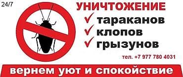 2500: Дезинфекция, дезинсекция, | Блохи, Вирусы, микробы, Клопы, | Дома, Кафе, магазины, Квартиры — 10