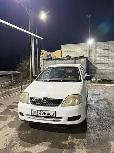 Toyota: Toyota Corolla: 2002 г., 1.3 л, Автомат, Бензин, Седан — 2