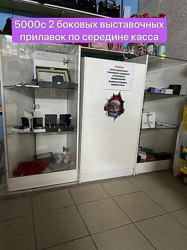 Выставочные витрины и прилавки для магазина Комплект 1: - Две боковые