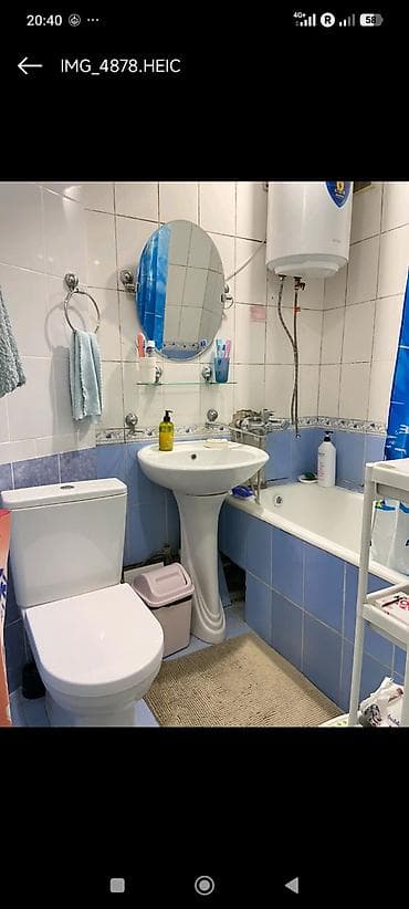 продается дом беш кунгей: 3 комнаты, 58 м², 104 серия, 1 этаж, Старый ремонт — 4