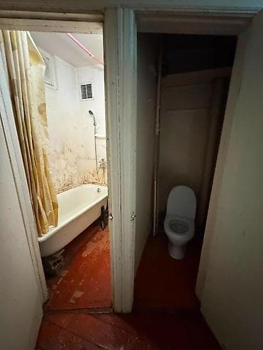 ош базар кв: 2 комнаты, 43 м², Ошский рынок / базар Индивидуалка, 2 этаж, Требуется ремонт — 9