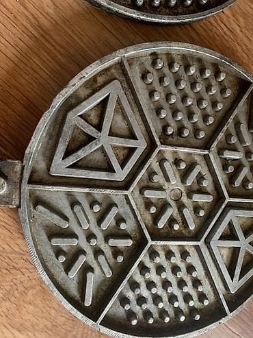 вафельница орешница: Вафельница СССР Чугунные формы-прессы для печенья/вафель на плите - — 2