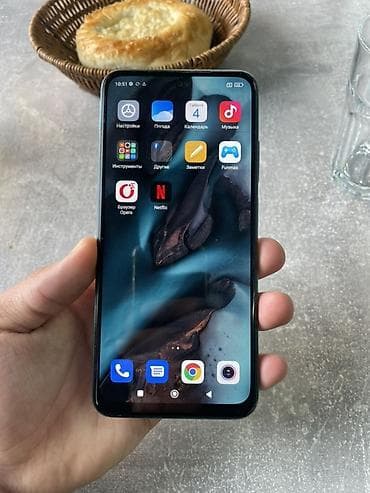 xiaomi poco: Redmi, Redmi Note 10, Б/у, 64 ГБ, цвет - Зеленый, 2 SIM — 3