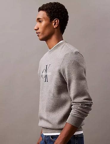 cactus jack: Мужская толстовка, XS, Calvin Klein, Новый, цвет - Серый, Самовывоз, Платная доставка — 5