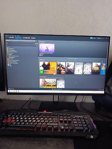 Игровой ПК с подсветкой RGB Состав: - Корпус с прозрачной боковой