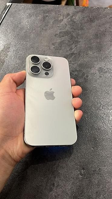 сколько стоит iphone 15 pro: IPhone 15 Pro, Б/у, 256 ГБ, Серебристый, Чехол, 86 % — 1