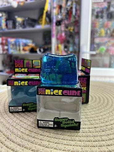 caomaru игрушки антистресс: Антистресс-игрушка NeeDoh Nice Cube - Формат: упругий куб для мятия и — 3