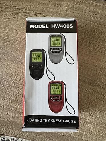 Бетономешалки, смесители: Толщиномер покрытий HW400S Назначение: - Измерение толщины — 5