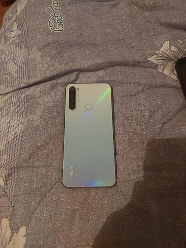 Redmi, Redmi Note 8, Б/у, 128 ГБ, цвет - Голубой, 2 SIM