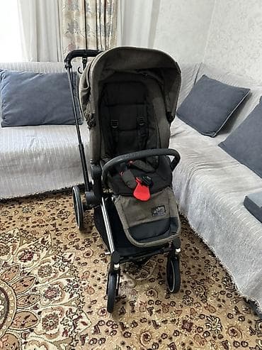 Коляски: Коляска, Cybex, цвет - Коричневый, Б/у, Самовывоз — 5