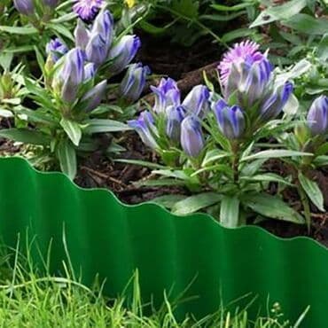 газон для футбольного поля: Бордюрная лента для клумб и ландшафтного дизайна. Бордюрная лента — 5