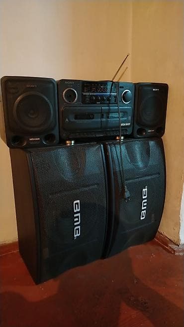 e96a hoco: Аудиосистема для дома/караоке: мини‑центр Sony с функцией MEGA BASS + — 1