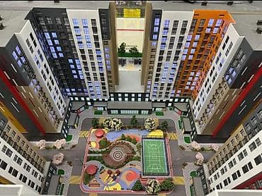 Батирлер: 1 бөлмө, 48 м², Элитка, 12 кабат, Даяр ПСО (өзү оңдоп түзөтүп бүтүү үчүн) — 5