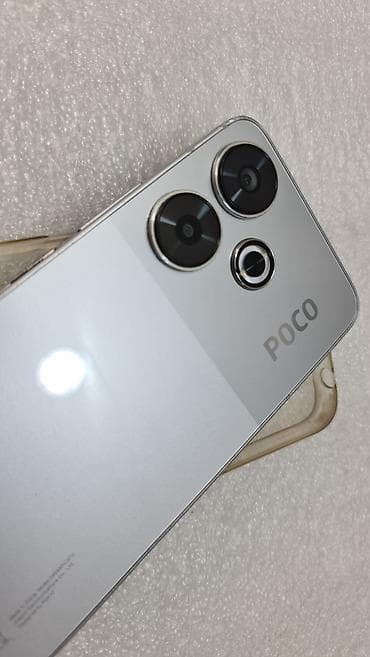 Poco M6, Б/у, 256 ГБ, цвет - Серый, 2 SIM