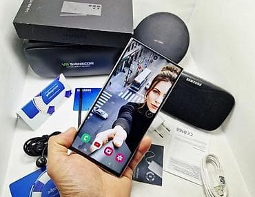 tab s5e: Samsung Galaxy S24 Ultra, Б/у, 512 ГБ, цвет - Серебристый, 1 SIM, 2 SIM, eSIM — 1
