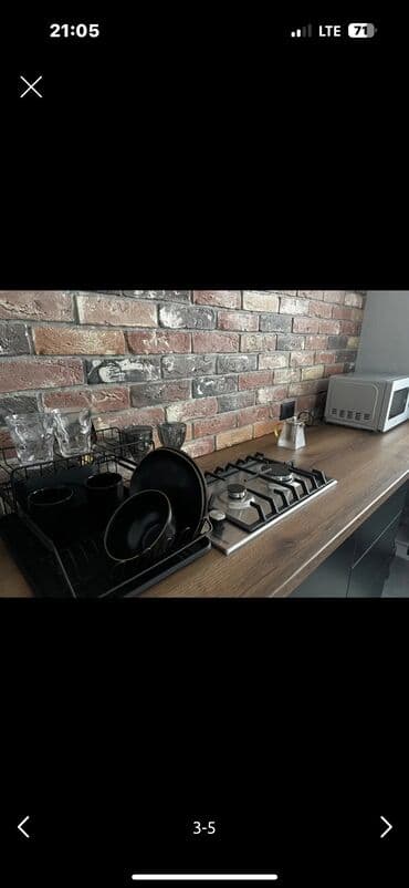 долгосрочная квартира бишкеке: Студия, Риэлтор, Без подселения, С мебелью полностью — 2