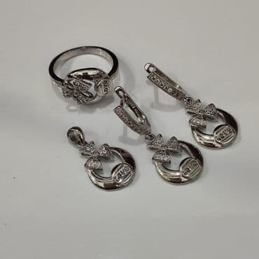 свадебные наборы ручной: Серебро 925 пробы Размеры имеются Для заказа пишите на Ватсапп — 5