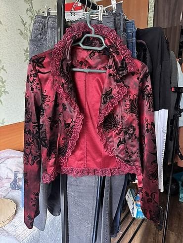 Другая женская одежда: Женские жакеты (2 модели) 1) Жакет H&M без воротника 500с новый - — 9