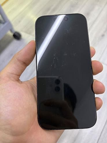 iphone 15 mini: IPhone 16 Pro, Б/у, 256 ГБ, Black Titanium, 89 % — 7