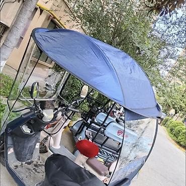 Мототехника: 🔥 КРЫША на скутер от ДОЖДЯ и снега! Прочная конструкция и легкая — 6