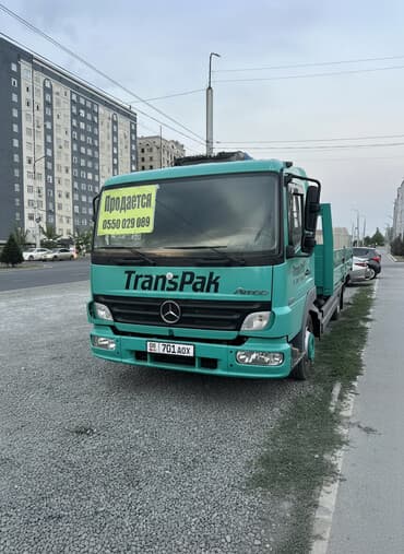 мерседес дубл кабина: Манипулятор, Mercedes-Benz, 2005 г. — 1