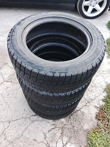 Шины 215 / 55 / R 16, Зима, Б/у, Комплект, Легковые, Bridgestone