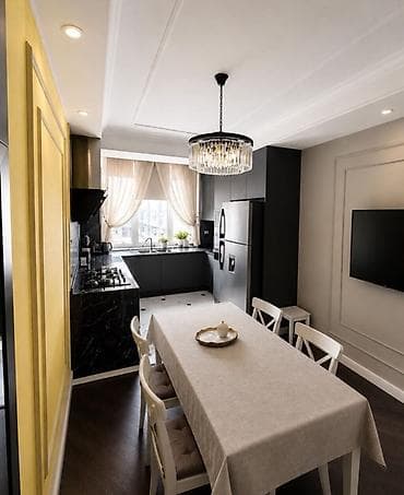 pro group: 3 комнаты, 100 м², Ала-Арча ТРЦ Элитка, 7 этаж, Евроремонт — 8