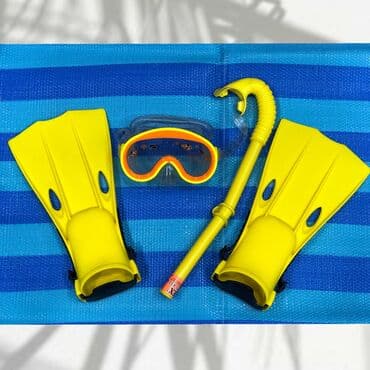 бассейны в бишкеке. каркасные и надувные фото: Очки ласты для плавания ласты для бассейна ласты для тренировок ласты — 1