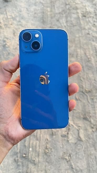 IPhone 13, Б/у, 128 ГБ, Синий, 80 %