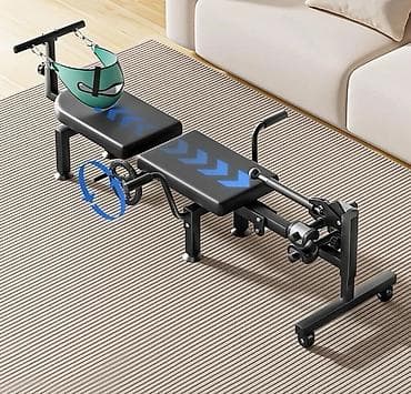 Спорт и хобби: Тракционный Стол стол-тренажер для вытяжения позвоночника и шеи — 5