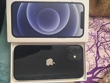 комп для игр: IPhone 12, Б/у, 64 ГБ, Черный, Коробка, 100 % — 2