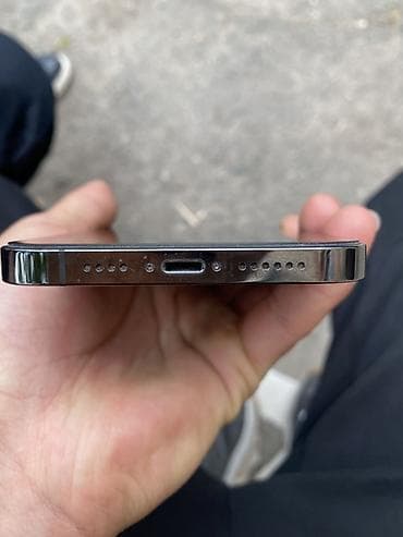 IPhone 12 Pro Max, Б/у, 256 ГБ, Black Titanium, Защитное стекло, Чехол, 100 %