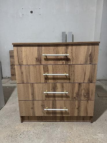 комод пластиковый: Комод для одежды, Новый, Без зеркала, ЛДСП, цвет - Белый, Серый, Самовывоз, Платная доставка — 7